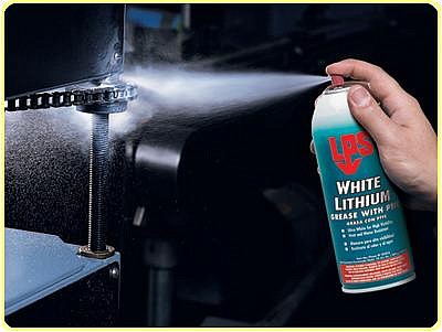 LPS White Lithium สเปรย์จาระบีขาวผสมเทฟล่อน