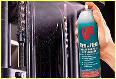 LPS Red&Redi Red Grease สเปรย์จาระบีสีแดงทนความร้อนสูง
